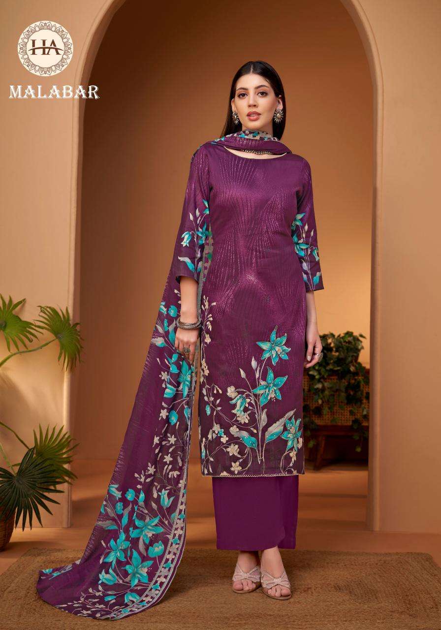 Alok suit malabar Printed dress materials in Hyderabad