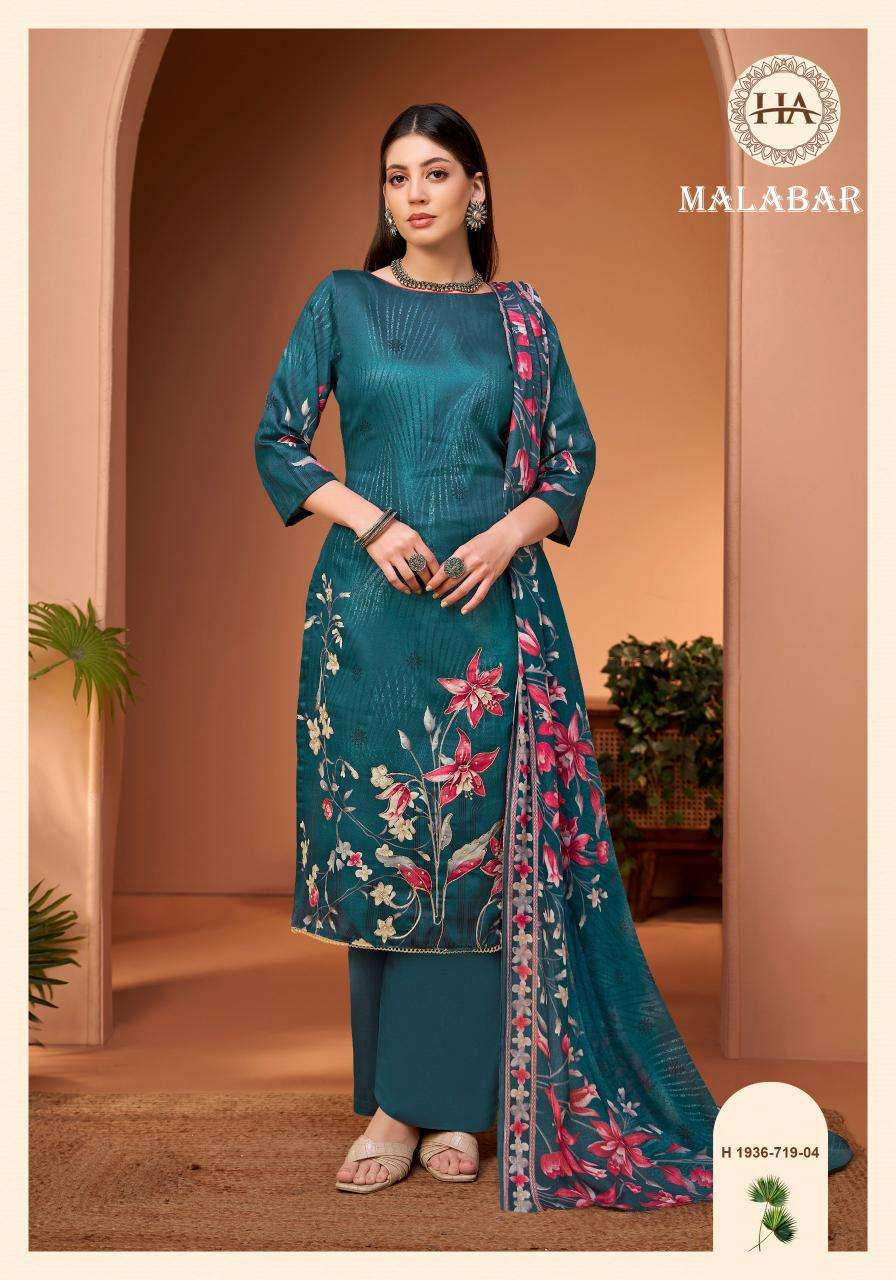 Alok suit malabar Printed dress materials in Hyderabad