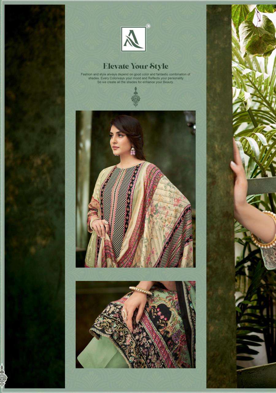 Alok suit maliha 3 Dress material manufacturers in Kolkata