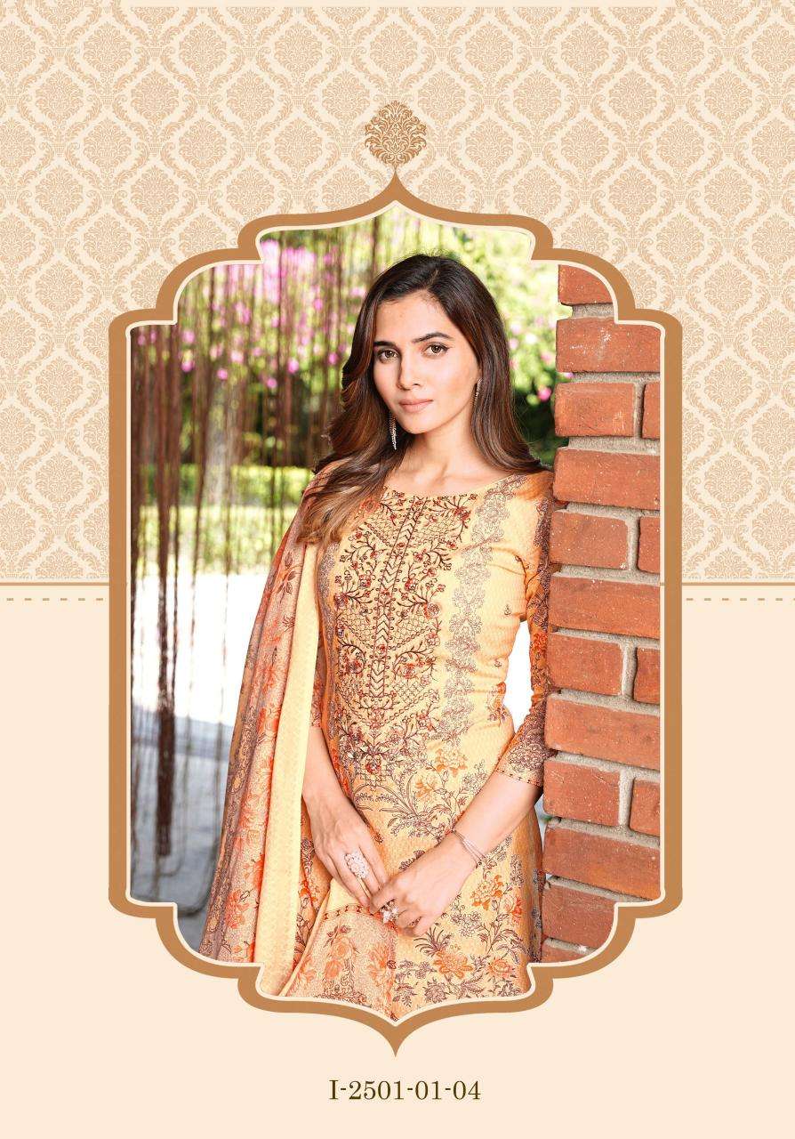 Alok suit Nafiza 5 Printed dress material suppliers in Delhi
