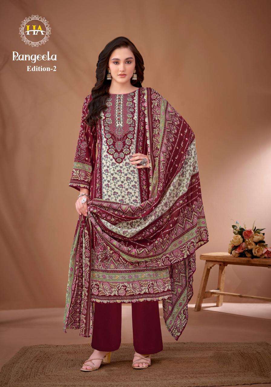 Alok suit rangeela 2 Cotton dress materials wholesale Bangalore