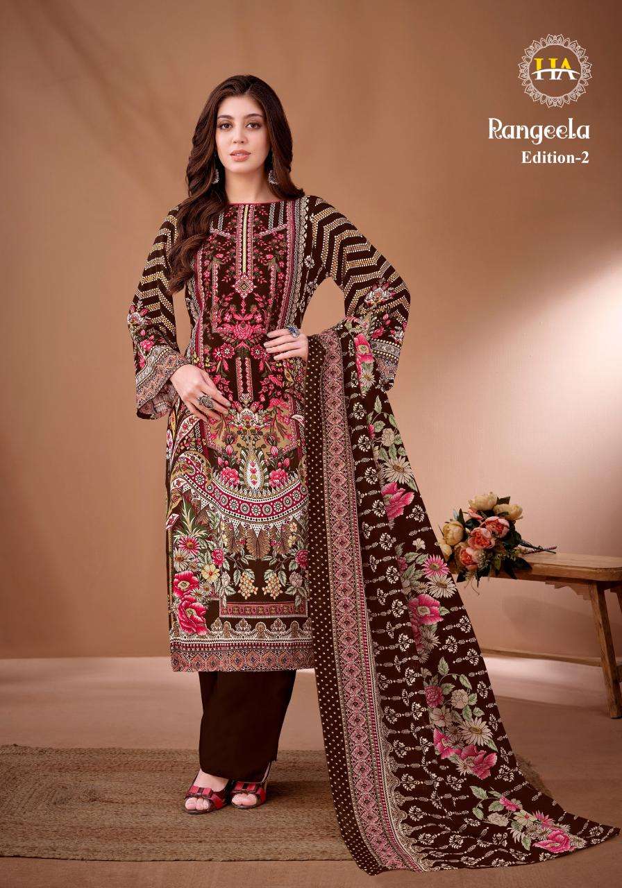 Alok suit rangeela 2 Cotton dress materials wholesale Bangalore