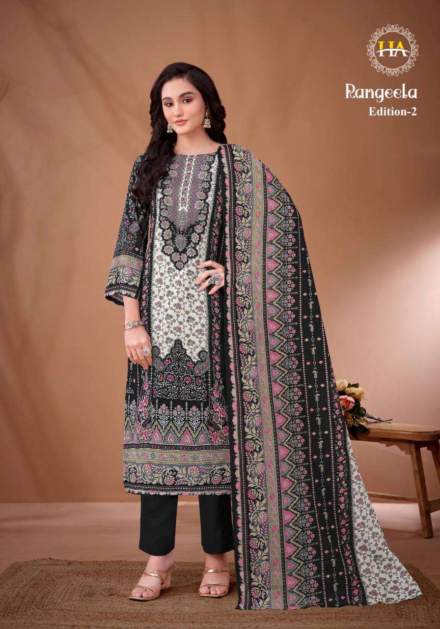 Alok suit rangeela 2 Cotton dress materials wholesale Bangalore