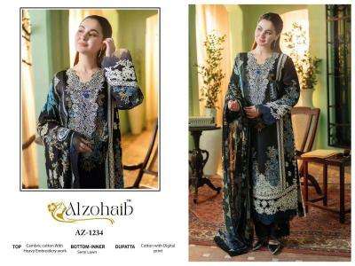 Alzohaib pure cotton Ladies salwar kameez wholesale suppliers in Mumbai