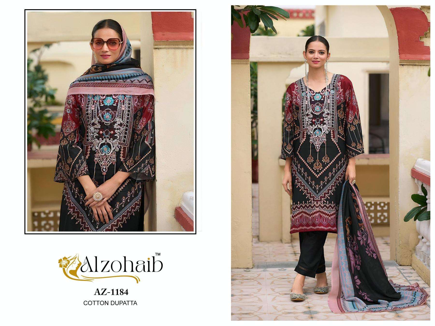 Alzohaib pure cotton print Wholesale dress material manufacturers in Mumbai