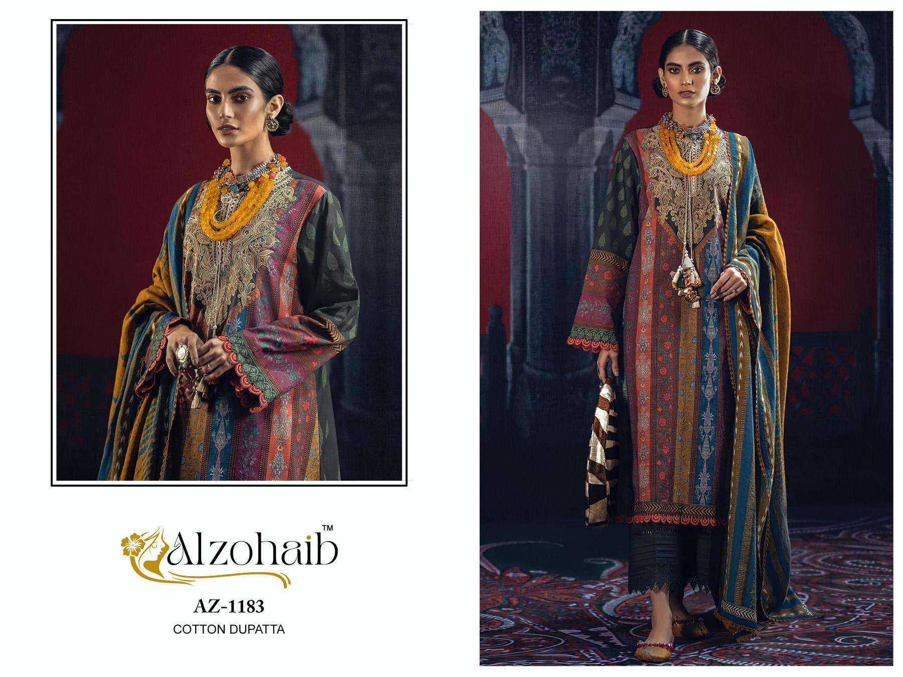 Alzohaib pure cotton print Wholesale dress material manufacturers in Mumbai