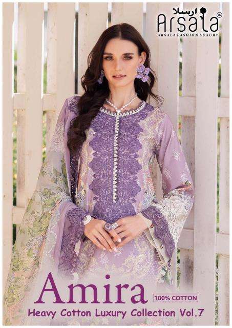 Arsala amira vol-07 Best dress materials in Ahmedabad