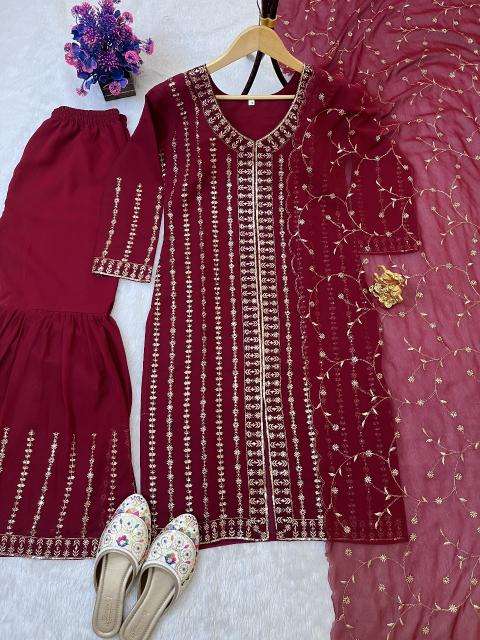Astha blooming faux georgette Bulk kurti seller in Delhi
