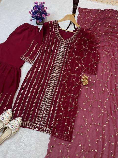 Astha blooming faux georgette Bulk kurti seller in Delhi