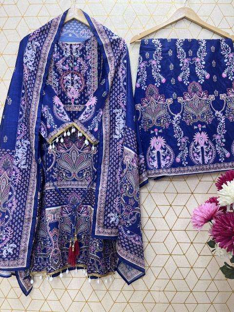 Astha chinon silk Salwar suits manufacturer in Kolkata