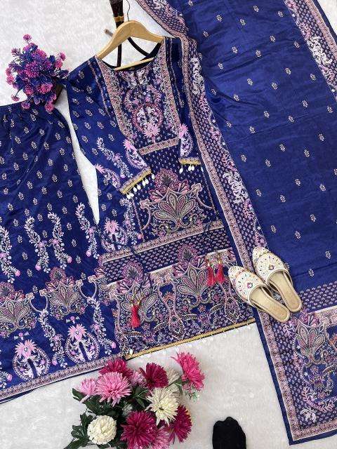 Astha chinon silk Salwar suits manufacturer in Kolkata