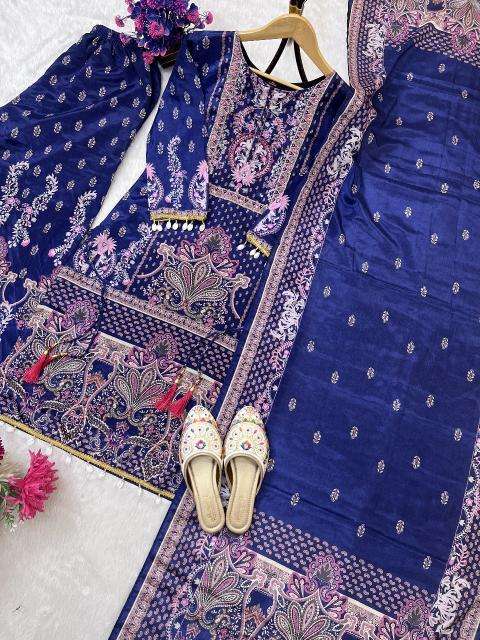 Astha chinon silk Salwar suits manufacturer in Kolkata