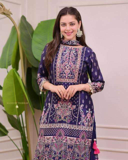 Astha chinon silk Salwar suits manufacturer in Kolkata