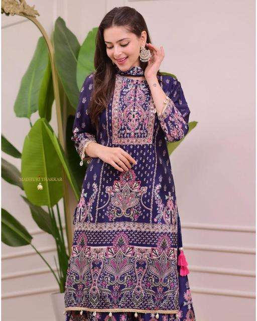 Astha chinon silk Salwar suits manufacturer in Kolkata