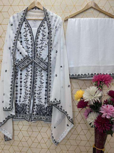 Astha faux georgette  Wholesale Pakistani salwar kameez in Kolkata