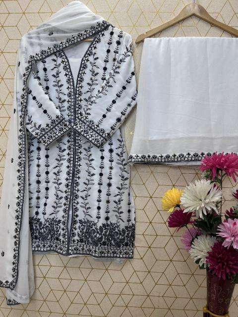 Astha faux georgette  Wholesale Pakistani salwar kameez in Kolkata