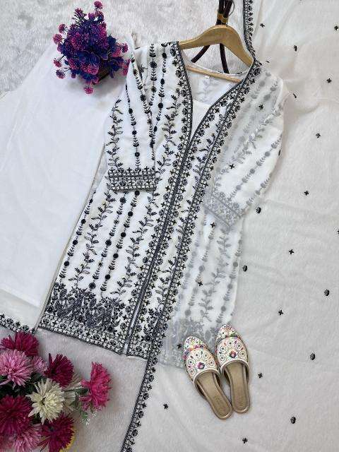 Astha faux georgette  Wholesale Pakistani salwar kameez in Kolkata