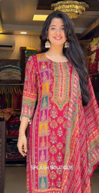 Astha maslin digital print Kurti manufacturers in India