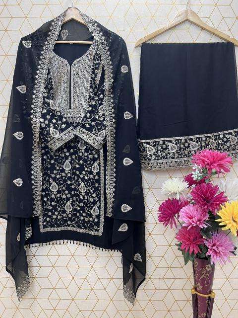 Astha presents star fox georgette Wholesale salwar kameez suppliers in Kolkata