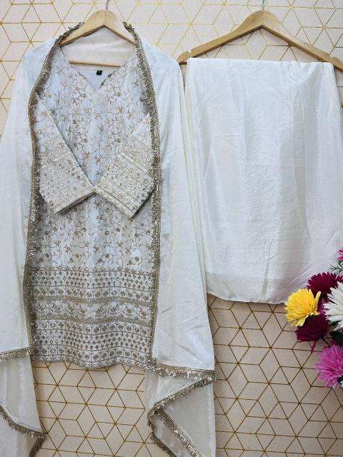 Astha pure chinon silk Wholesale Georgette Salwar Kameez in Hyderabad