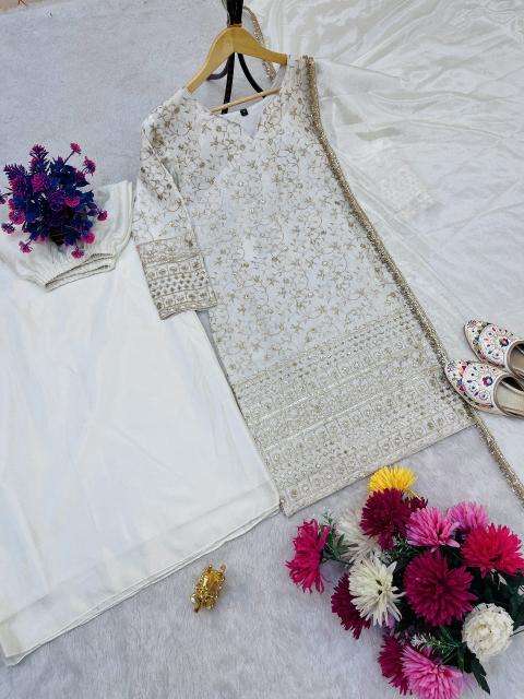 Astha pure chinon silk Wholesale Georgette Salwar Kameez in Hyderabad