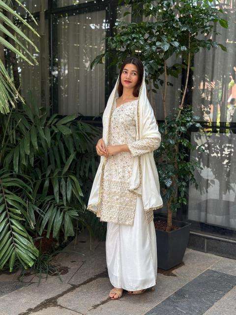 Astha pure chinon silk Wholesale Georgette Salwar Kameez in Hyderabad