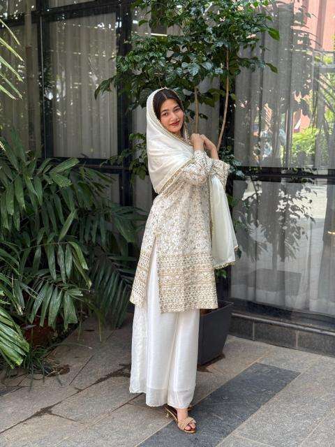 Astha pure chinon silk Wholesale Georgette Salwar Kameez in Hyderabad