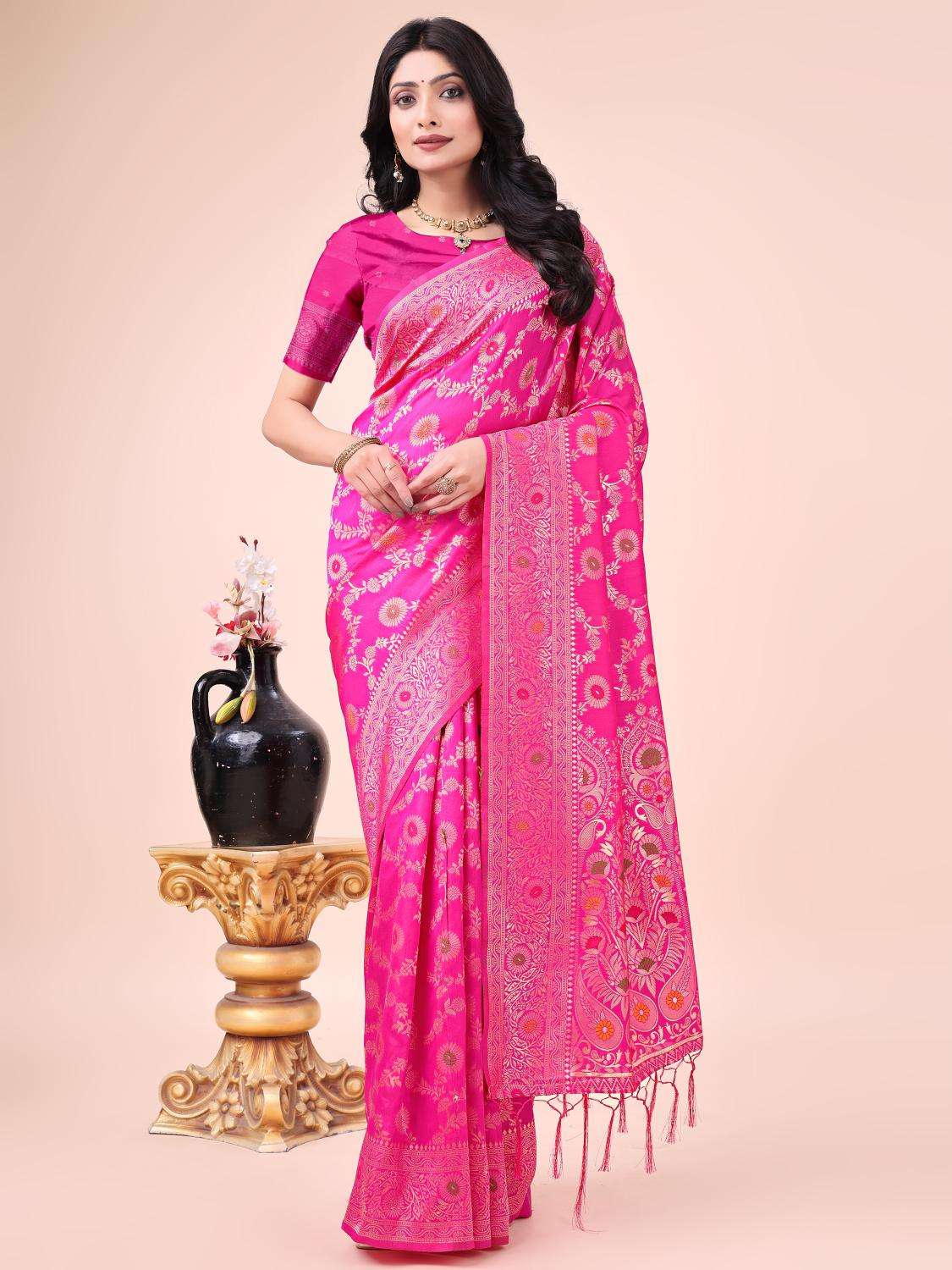 ASTITA BANARASI SILK Wholesale saree suppliers in Ahmedabad