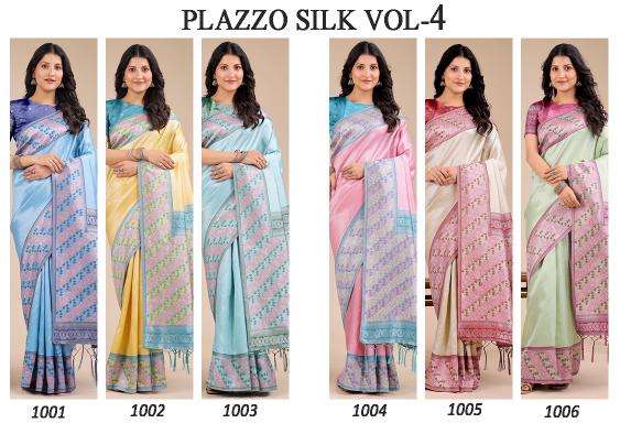 ASTITA plazzo silk vol 4 Bridal saree wholesalers in Bangalore