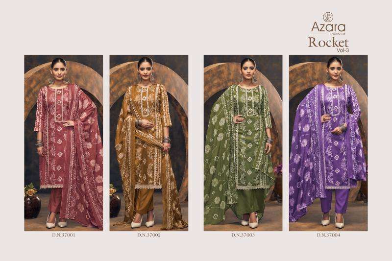 Azara rocket  Ladies Dress materials wholesale