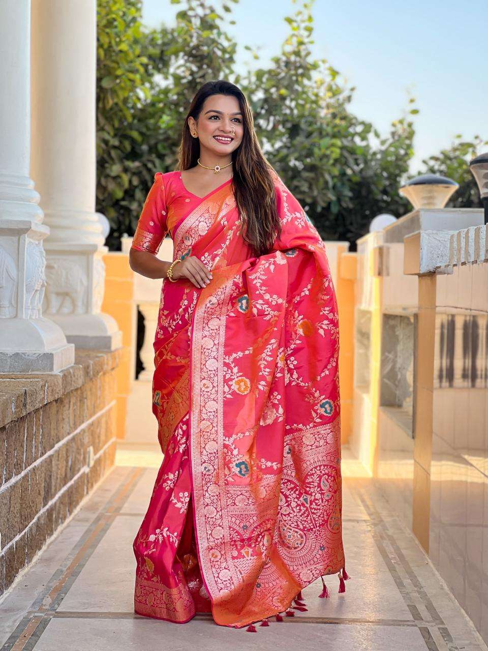 Banarasi-1 soft banarasi silk Saree wholesalers in Kolkata