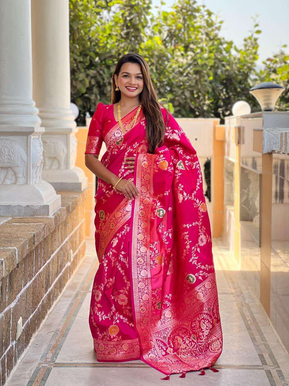 Banarasi-1 soft banarasi silk Saree wholesalers in Kolkata