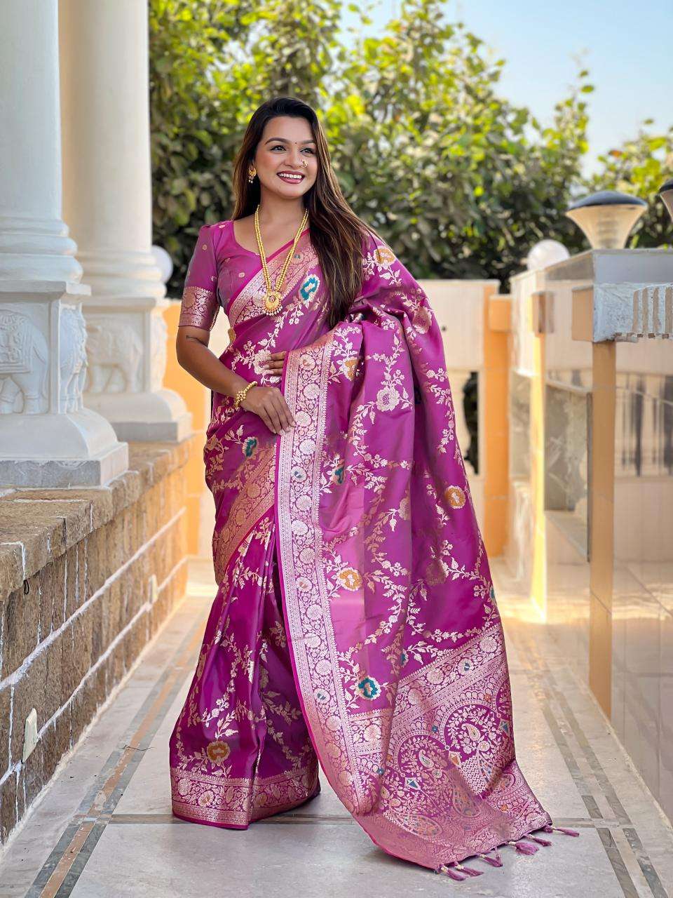Banarasi-1 soft banarasi silk Saree wholesalers in Kolkata