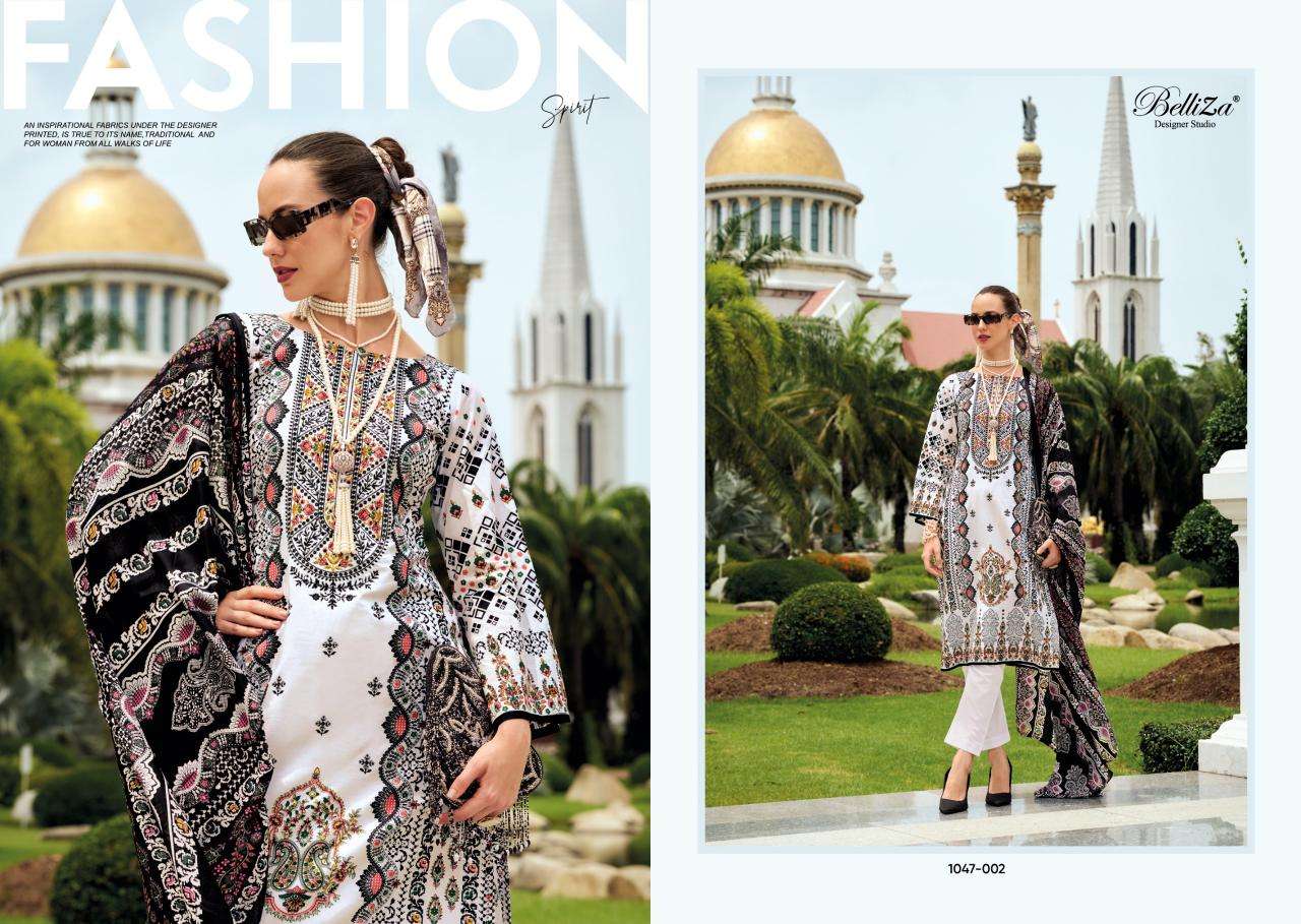 Belliza designer naira studio cotton digital prints Indian dress materials wholesale