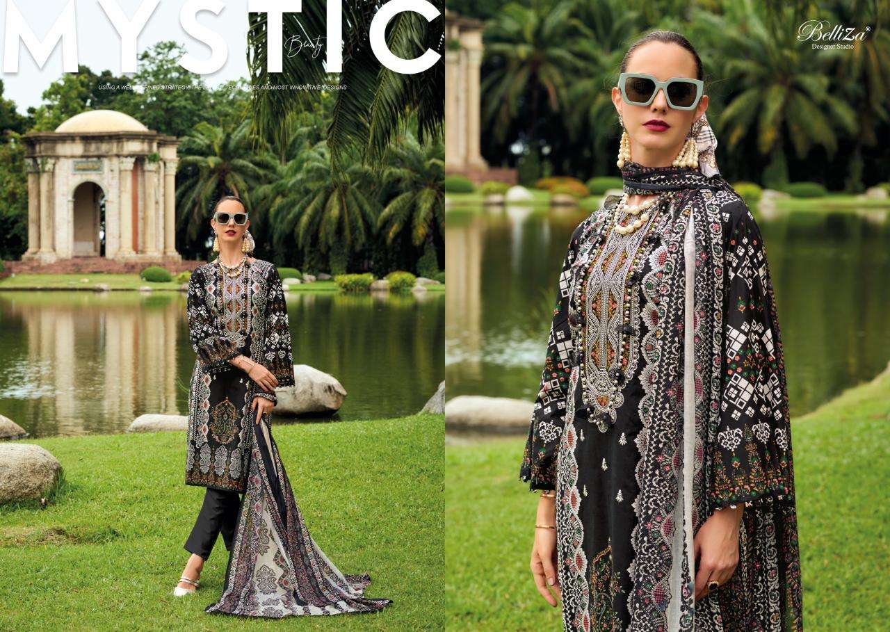 Belliza designer naira studio cotton digital prints Indian dress materials wholesale