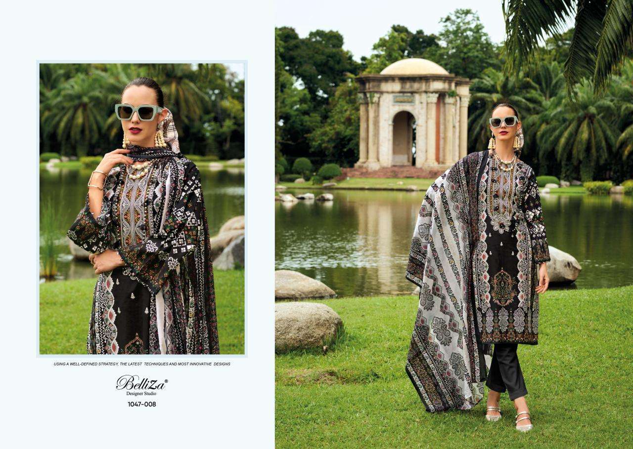 Belliza designer naira studio cotton digital prints Indian dress materials wholesale