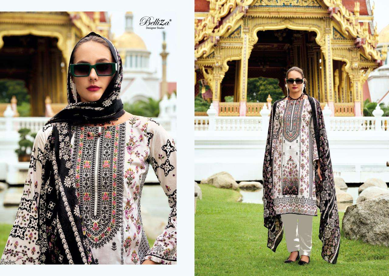 Belliza designer naira studio cotton digital prints Indian dress materials wholesale