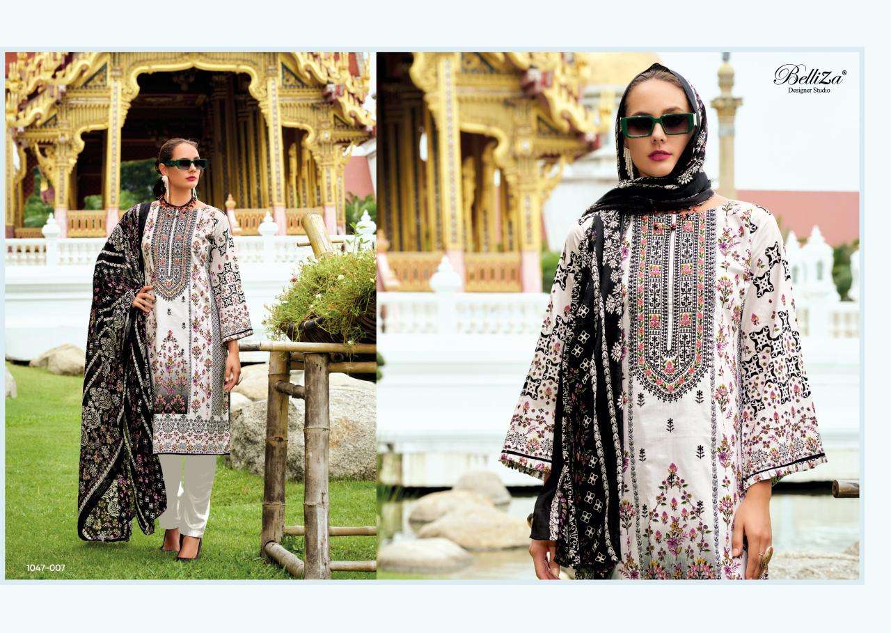 Belliza designer naira studio cotton digital prints Indian dress materials wholesale