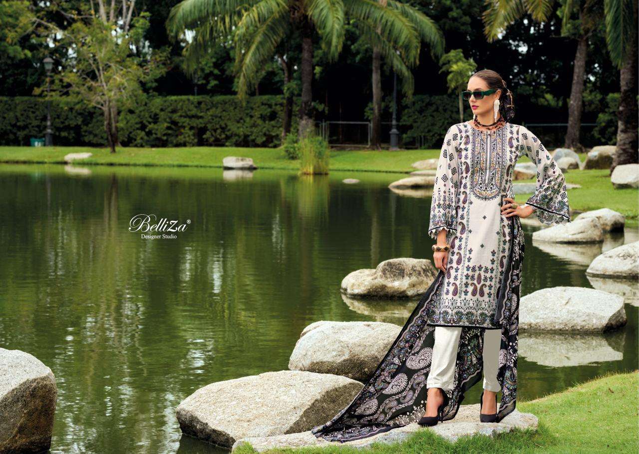 Belliza designer naira studio cotton digital prints Indian dress materials wholesale