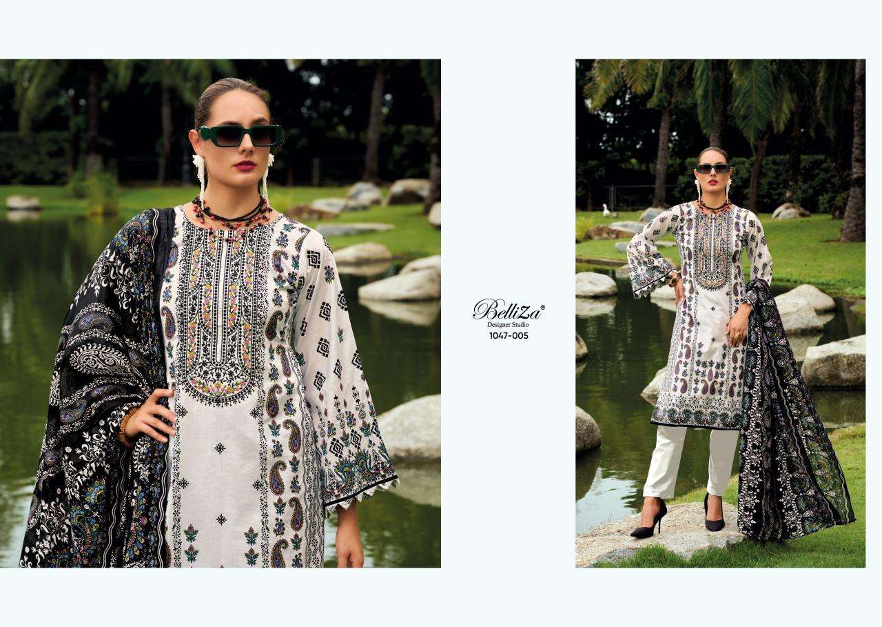 Belliza designer naira studio cotton digital prints Indian dress materials wholesale