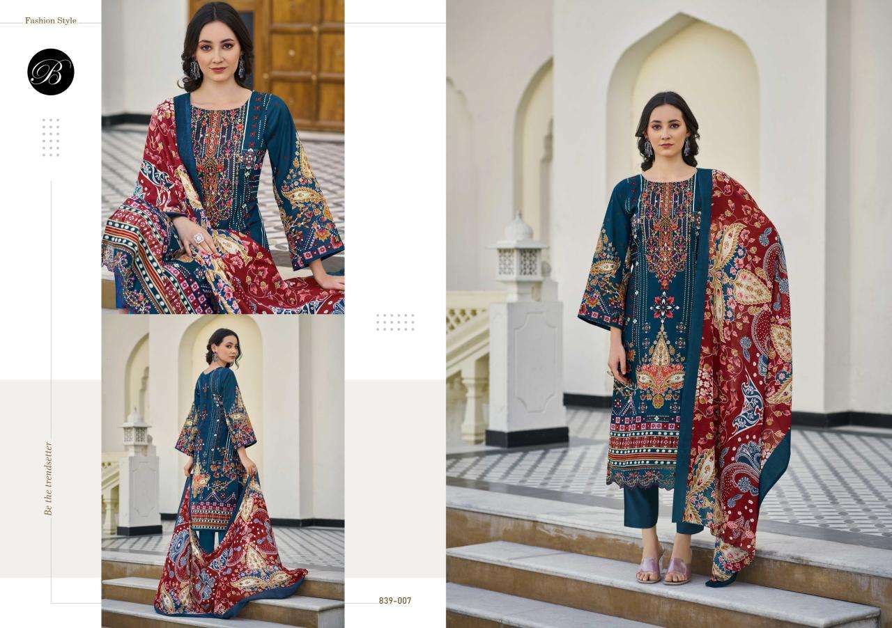 Belliza designer studio almarina vol 3 Surat wholesale dress materials market
