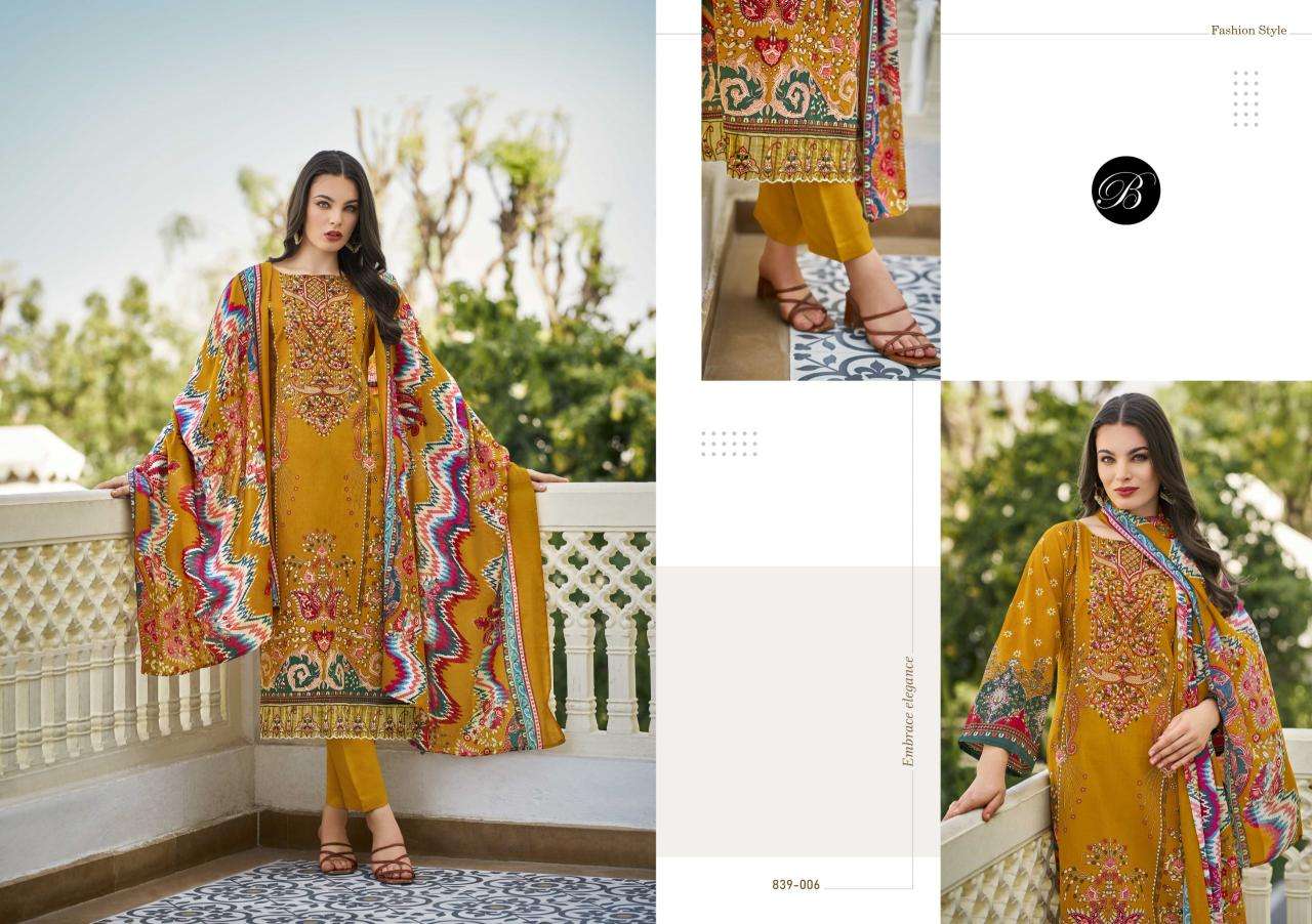 Belliza designer studio almarina vol 3 Surat wholesale dress materials market