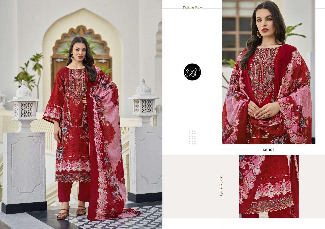 Belliza designer studio almarina vol 3 Surat wholesale dress materials market