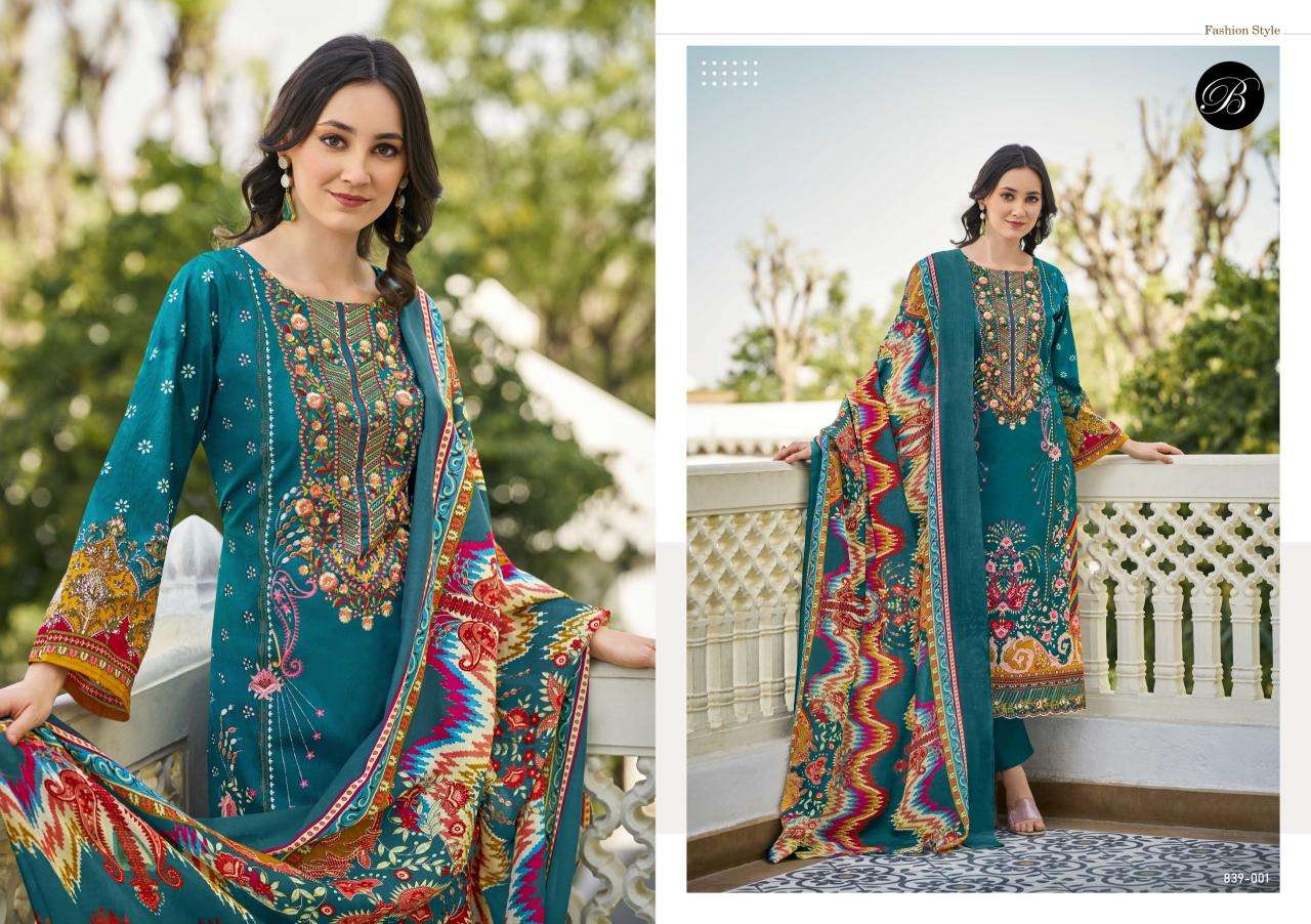 Belliza designer studio almarina vol 3 Surat wholesale dress materials market