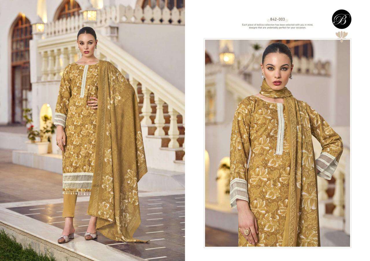 Belliza designer studio flamingo vol 2 Wholesale dress material in Surat