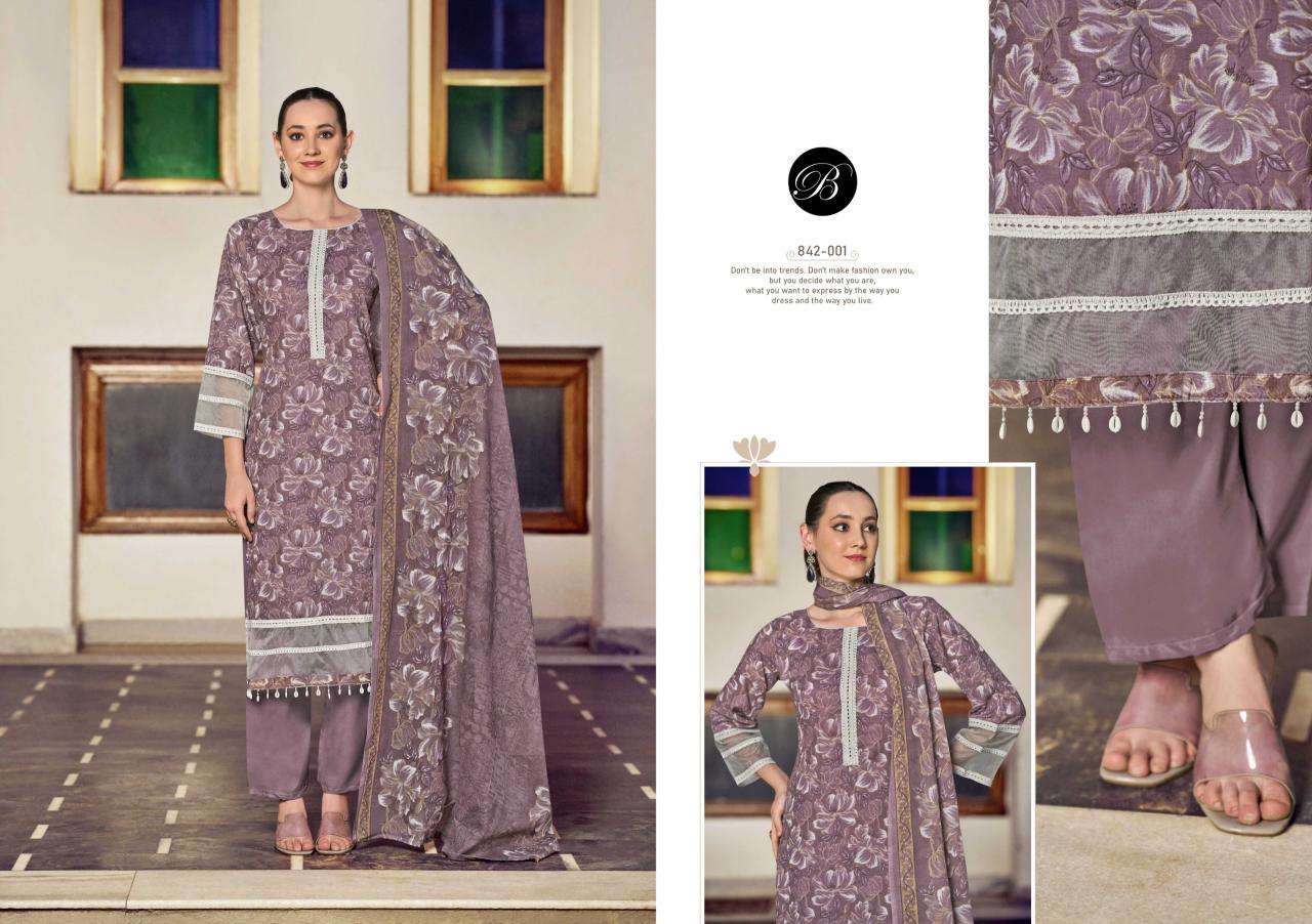 Belliza designer studio flamingo vol 2 Wholesale dress material in Surat