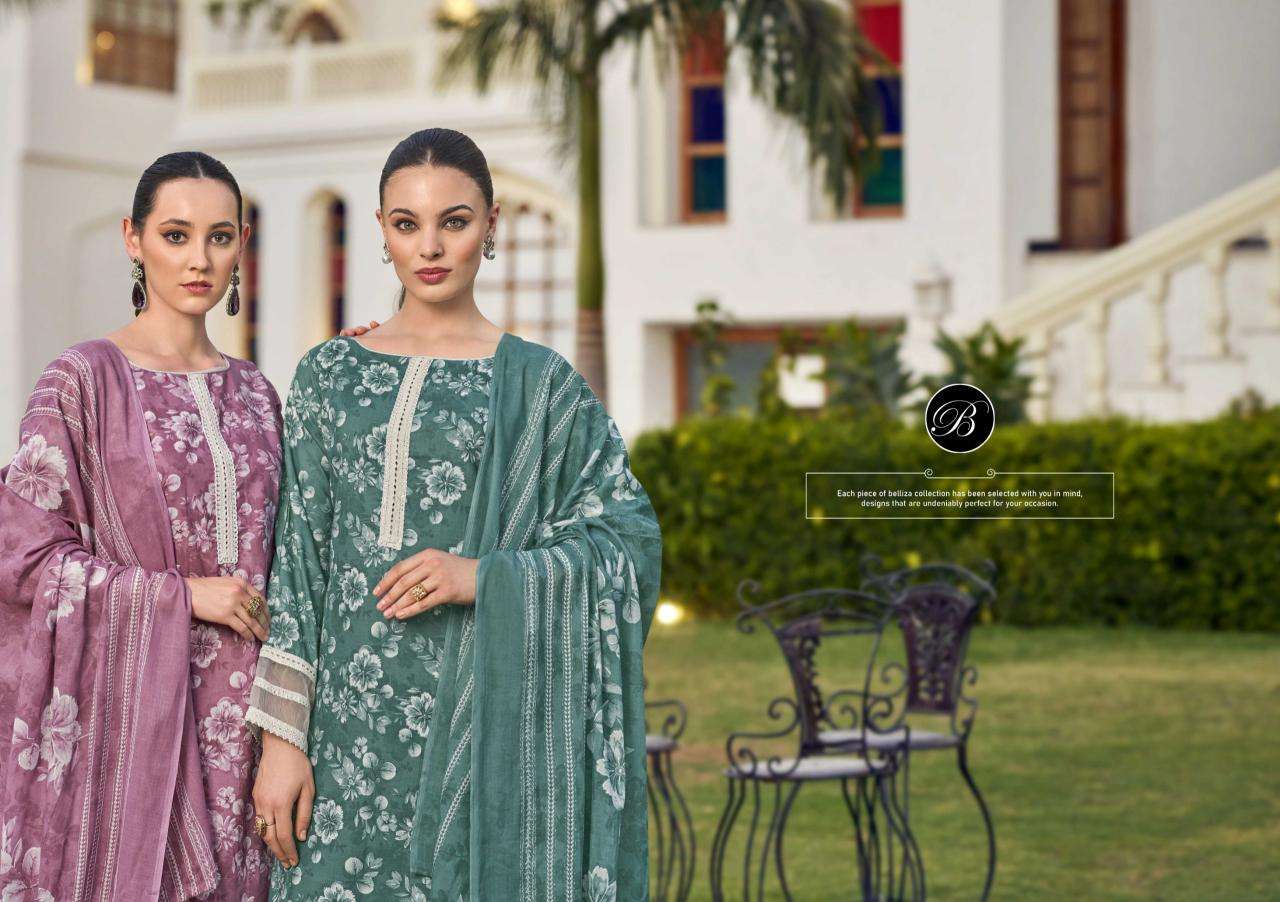 Belliza designer studio flamingo vol 2 Wholesale dress material in Surat