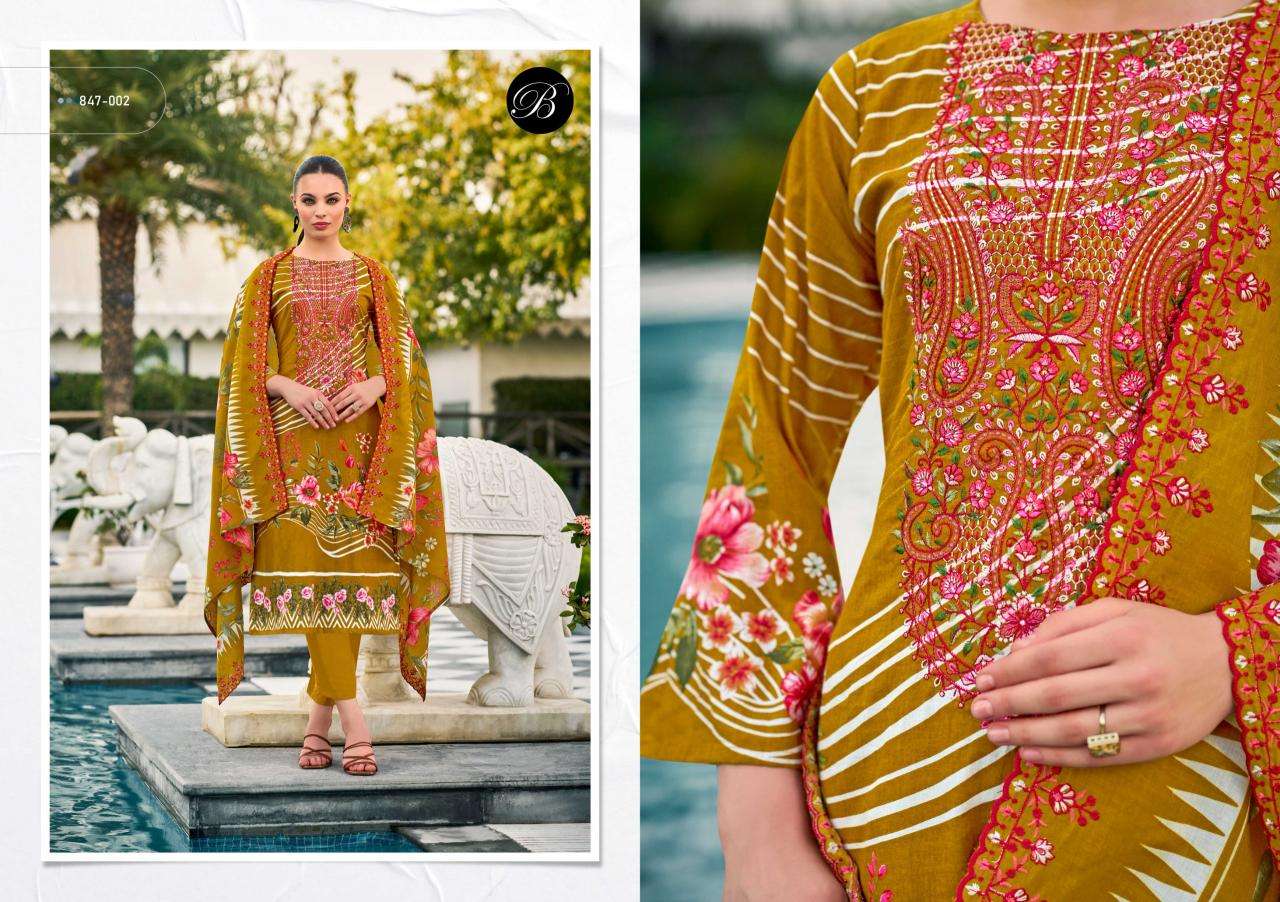 Belliza designer studio guzarish vol 23 Wholesale dress materials suppliers in Delhi
