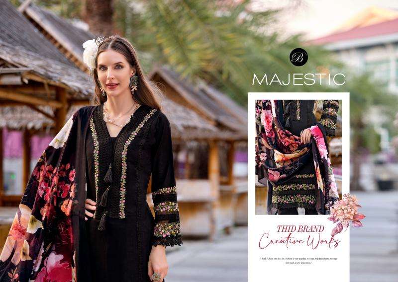 Belliza designer studio majestic Dress materials wholesale in Surat
