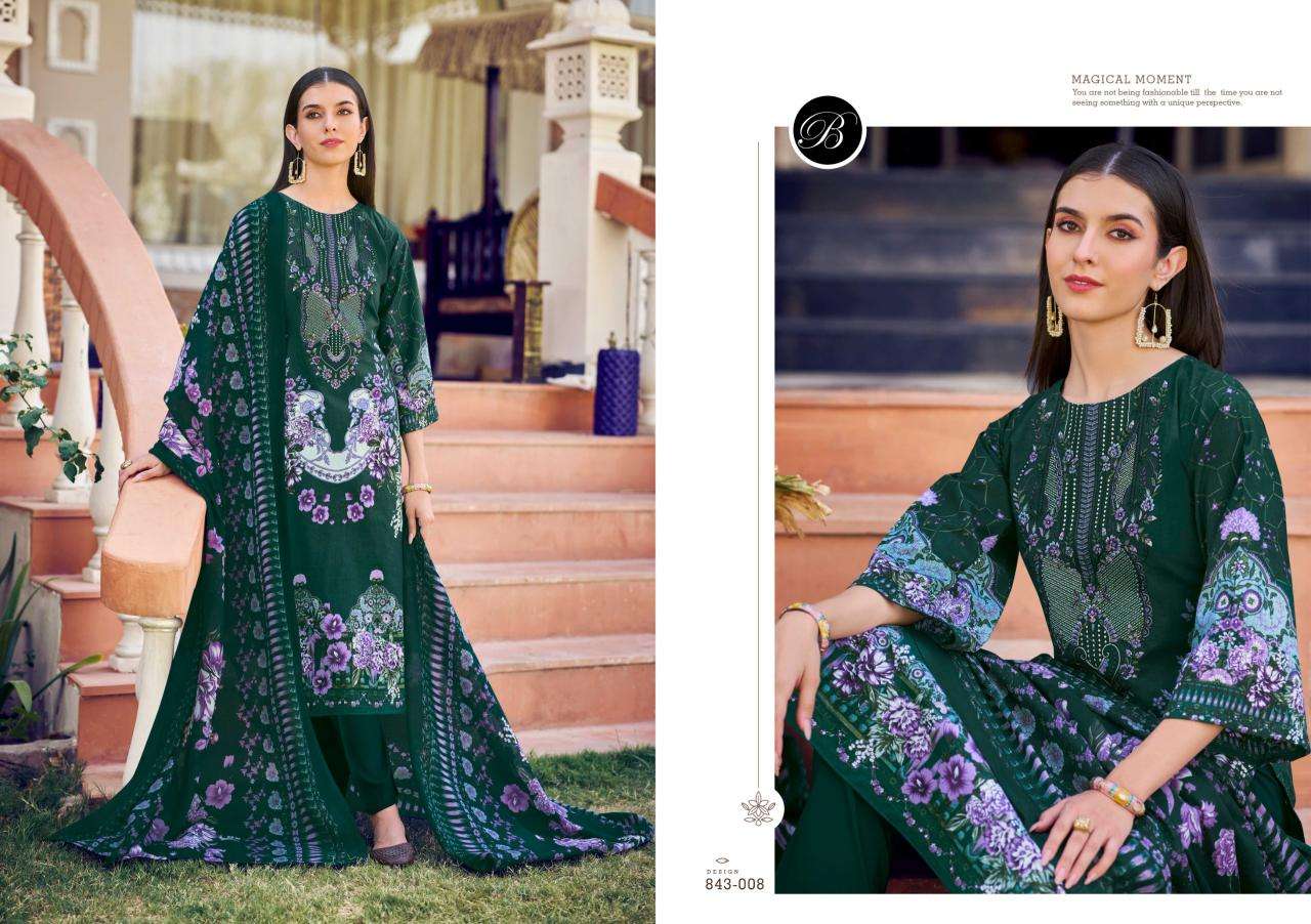 Belliza designer studio naira vol 105 Dress material dealers in kolkata